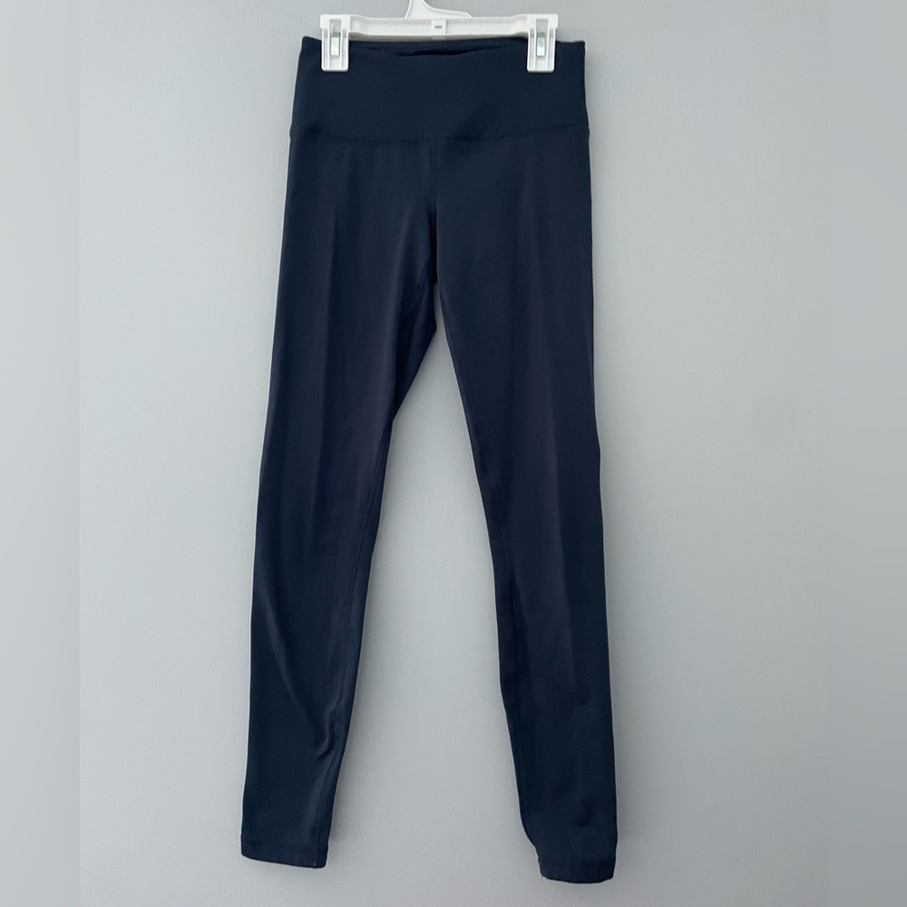 Navy High-Waisted Leggings